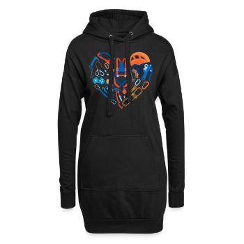 Climber Rock Climbing Equipment - Sweat-shirt à capuche long Femme - noir - Devant