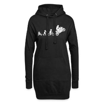Moto Wheelie Balance Bike pour les enfants - Sweat-shirt à capuche long Femme - noir - Devant