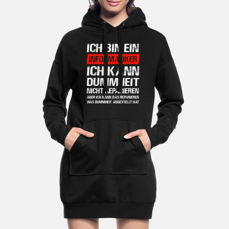 Informatiker Software Programmierer IT-Berater Hoodie-Kleid