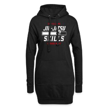Jiu Jitsu Installing Jiu-Jitsu - Hoodie-Kleid - Schwarz - Vorne