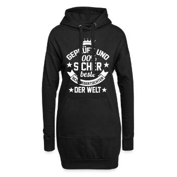 Schwiegertochter - Hoodie-Kleid - Schwarz - Vorne