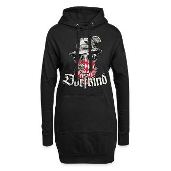 Dorfkind T-Shirt Herren Jungen Dorfkinder Shirt - Hoodie-Kleid - Schwarz - Vorne