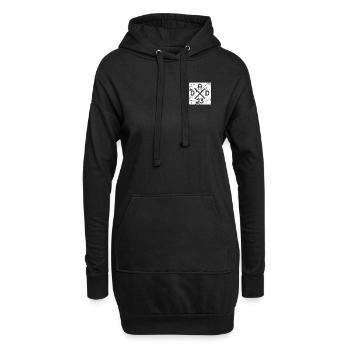 Papa 2023 Futur Papa Fête des Pères Père - Sweat-shirt à capuche long Femme - noir - Devant