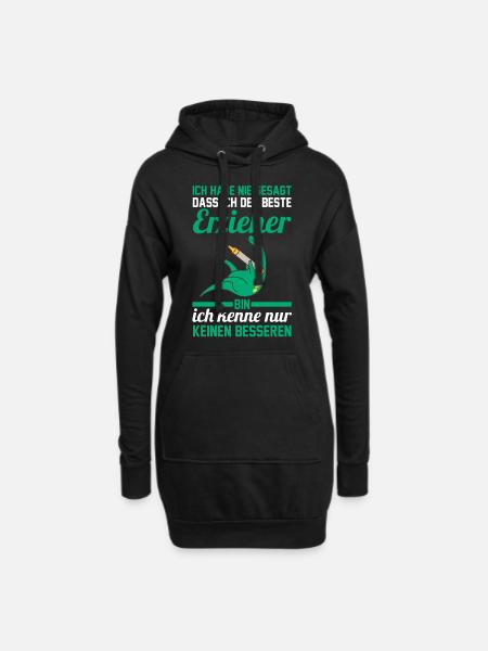 Kindergärtner Erzieher - Hoodie-Kleid - Schwarz