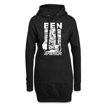 Ben Drankin Funny Beer Drinking Beer 4th Of July - Hoodie-Kleid - Schwarz - Vorne