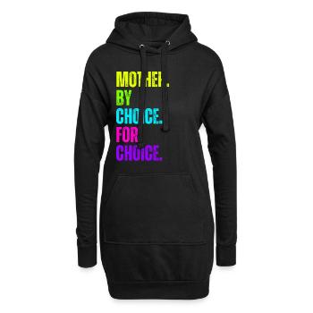 Mother By Choice For Choice Feministin - Hoodie-Kleid - Schwarz - Vorne