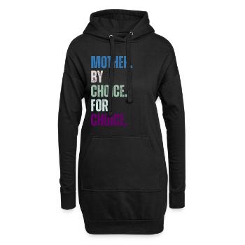 Mother By Choice For Choice Feministin - Hoodie-Kleid - Schwarz - Vorne