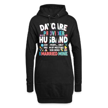 Fournisseur de services de garde d’enfants Enseignant - Sweat-shirt à capuche long Femme - noir - Devant