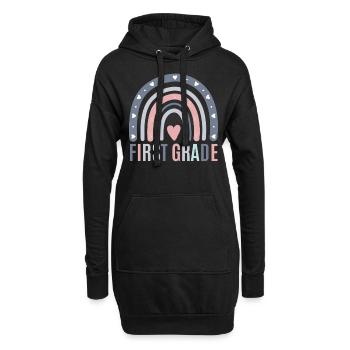 Les enseignants de première année retournent à l’école - Sweat-shirt à capuche long Femme - noir - Devant