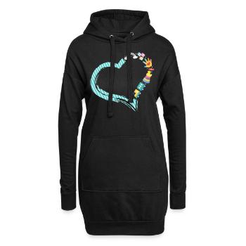 Fournisseur de services de garde d’enfants Enseignant - Sweat-shirt à capuche long Femme - noir - Devant