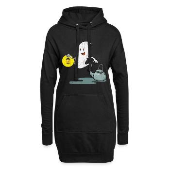 Halloween Tshirt Halloween Party Killer Killer Mort - Sweat-shirt à capuche long Femme - noir - Devant