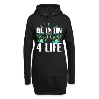 Beamter Beamtin Verbeamtung - Hoodie-Kleid - Schwarz - Vorne