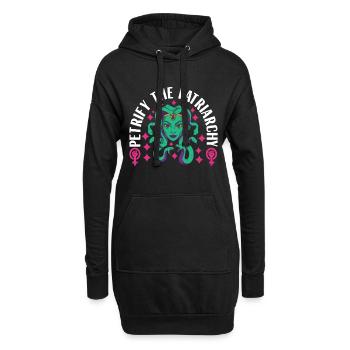 Feminism Feminist Feminist - Hoodie Dress - black - Front