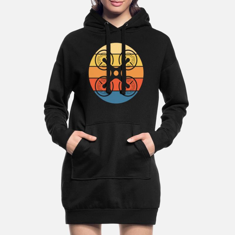 Drone Drone Pilot Drone Operator Quadcopter Hoodie Dress