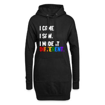 Autisme autiste Journée de sensibilisation à l’autisme L’enfant Asperger - Sweat-shirt à capuche long Femme - noir - Devant
