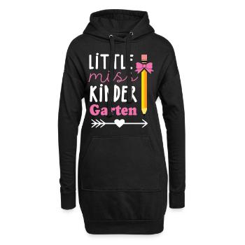 Chemise de la rentrée scolaire Little Miss Kindergarten - Sweat-shirt à capuche long Femme - noir - Devant