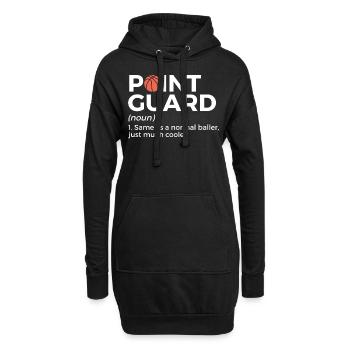 Dictons de basket-ball amusants pour les joueurs de basket-ball - Sweat-shirt à capuche long Femme - noir - Devant