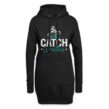 Catch Wrestling Training Wrestler Fight Grappling - Sweat-shirt à capuche long Femme - noir - Devant