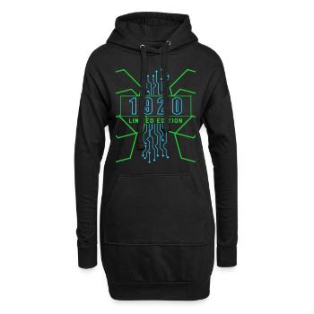 Anniversaire 1920 Gaming Limited Edition Gamer - Sweat-shirt à capuche long Femme - noir - Devant