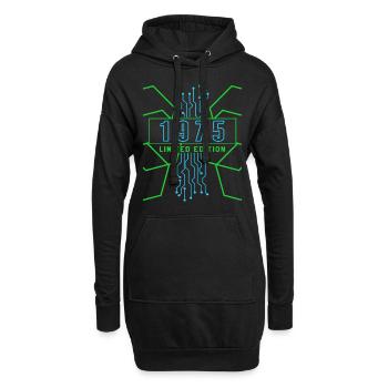 Anniversaire 1975 Gaming Limited Edition Gamer - Sweat-shirt à capuche long Femme - noir - Devant