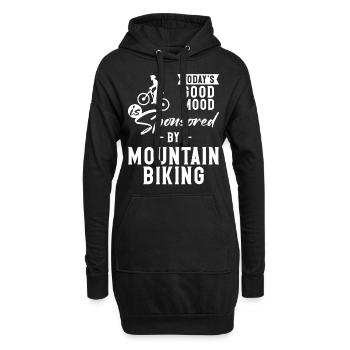 Enduro VTT VTT Équitation - Sweat-shirt à capuche long Femme - noir - Devant