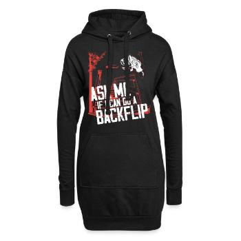 Parkour Free Running Traceur - Sweat-shirt à capuche long Femme - noir - Devant