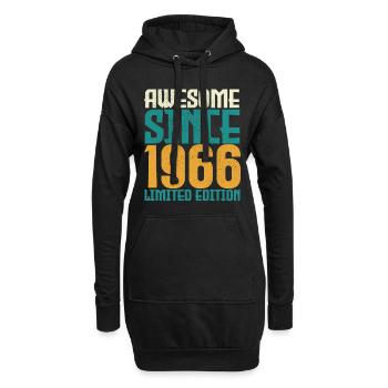 Awesome Since 1966 limited edition. - Sweat-shirt à capuche long Femme - noir - Devant