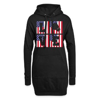 Boxe Arts Martiaux Boxe Combattant Kickboxing - Bo - Sweat-shirt à capuche long Femme - noir - Devant