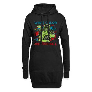 Paintball De quelle couleur sont Splatter Paintball Player - Sweat-shirt à capuche long Femme - noir - Devant