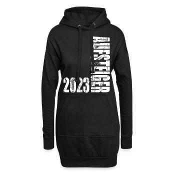 Aufsteiger 2023 Aufstiegstrikot 23 Liga Meister - Hoodie-Kleid - Schwarz - Vorne