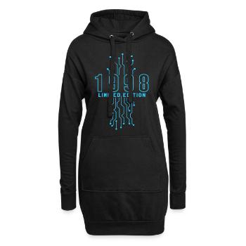Geburtstag 1998 Gaming Limited Edition Gamer - Hoodie-Kleid - Schwarz - Vorne