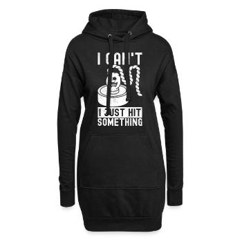 Magnet Fischer Magnet Pêche - Sweat-shirt à capuche long Femme - noir - Devant