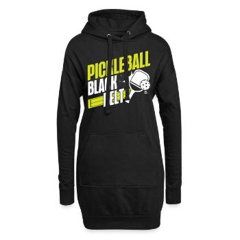 Pickleball Pickleball Black Belt - Sweat-shirt à capuche long Femme - noir - Devant