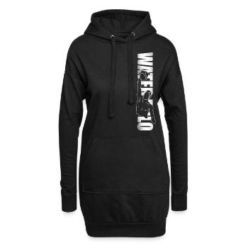 Water Polo Vintage Water Polo - Hoodie-Kleid - Schwarz - Vorne