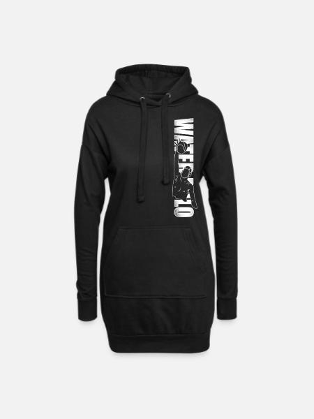 Water Polo Vintage Water Polo - Hoodie-Kleid - Schwarz