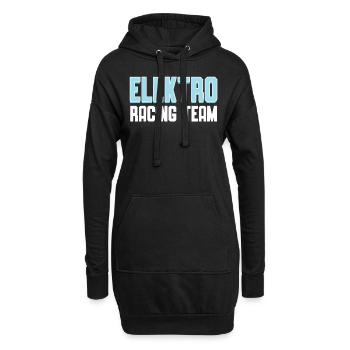 Electro Racing Team | Chemise de voiture électrique | - Sweat-shirt à capuche long Femme - noir - Devant