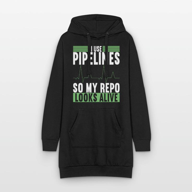 Programmierer Informatiker Hoodie-Kleid