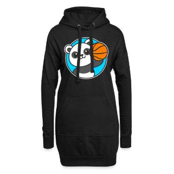Kinder Basketball Pana - Hoodie-Kleid - Schwarz - Vorne