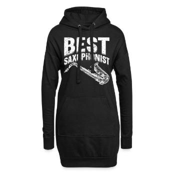 Best Saxophonist Saxophone Instrument Sax Musician - Hoodie-Kleid - Schwarz - Vorne