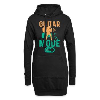 Weekend Mode On - Bass Guitar Player Bass Guitaris - Hoodie-Kleid - Schwarz - Vorne