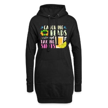 Beading Catching Beads And Jewelry Making Beader - Hoodie-Kleid - Schwarz - Vorne