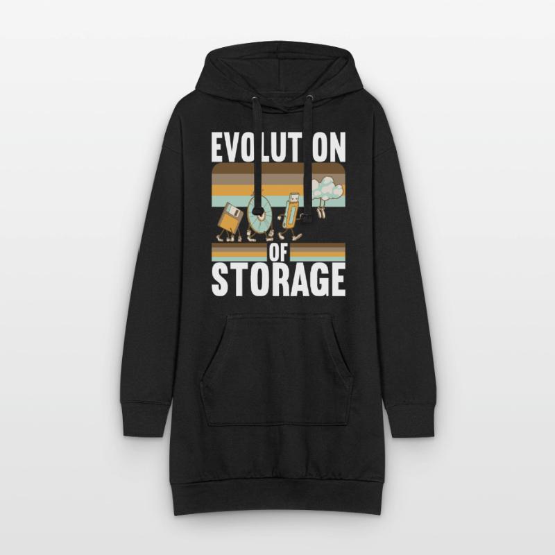 Programmierer Informatiker Hoodie-Kleid