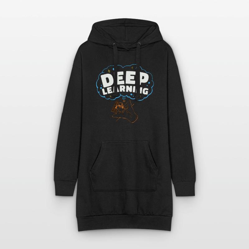 Artificial Intelligence Deep Learning Programmer Hoodie-Kleid