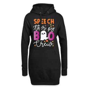 Speech Therapist Therapy Assistant - Hoodie-Kleid - Schwarz - Vorne