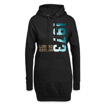 Millésime 1973 Edition Limitée - Sweat-shirt à capuche long Femme - noir - Devant