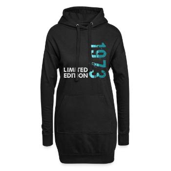 1973 Limited Edition - Hoodie-Kleid - Schwarz - Vorne