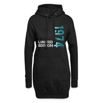 1974 Limited Edition - Hoodie-Kleid - Schwarz - Vorne