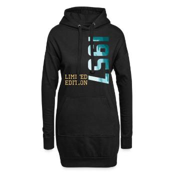 1957 Édition limitée - Sweat-shirt à capuche long Femme - noir - Devant