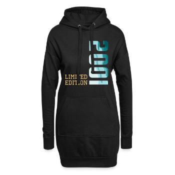 2001 Limited Edition - Hoodie-Kleid - Schwarz - Vorne