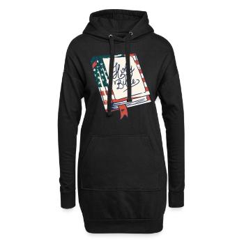 Holy Bible Christian religious belief in - Hoodie Dress - black - Front